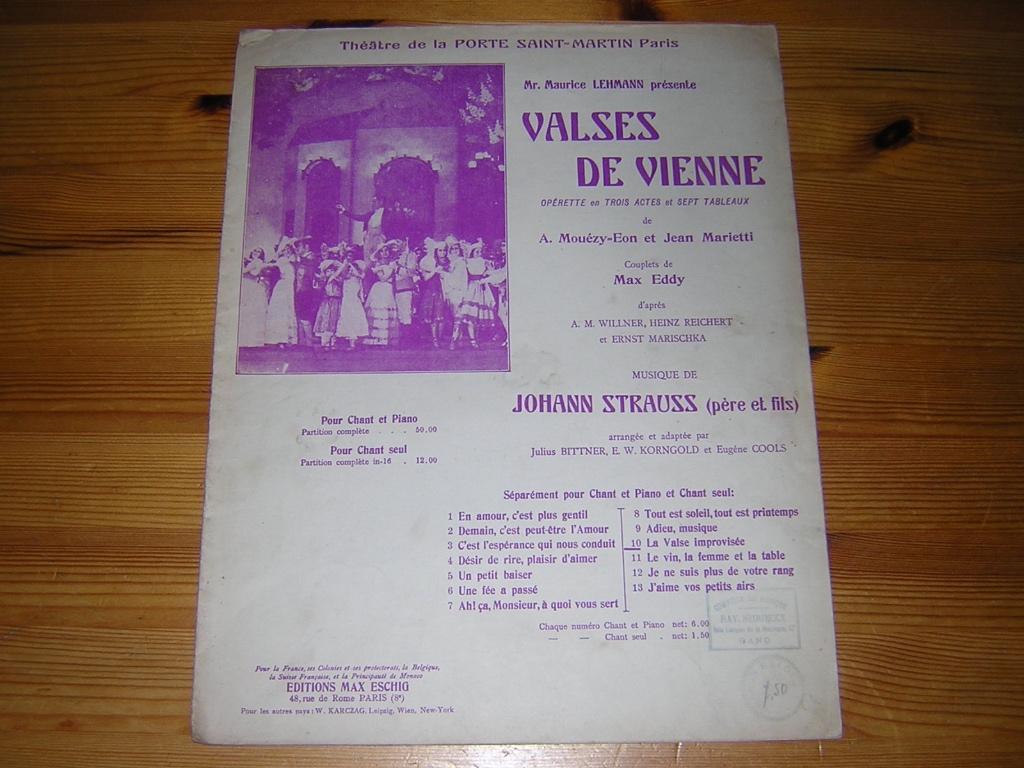 Johann strauss 4, Gebruikt, Ophalen of Verzenden, Koor, Artiest of Componist