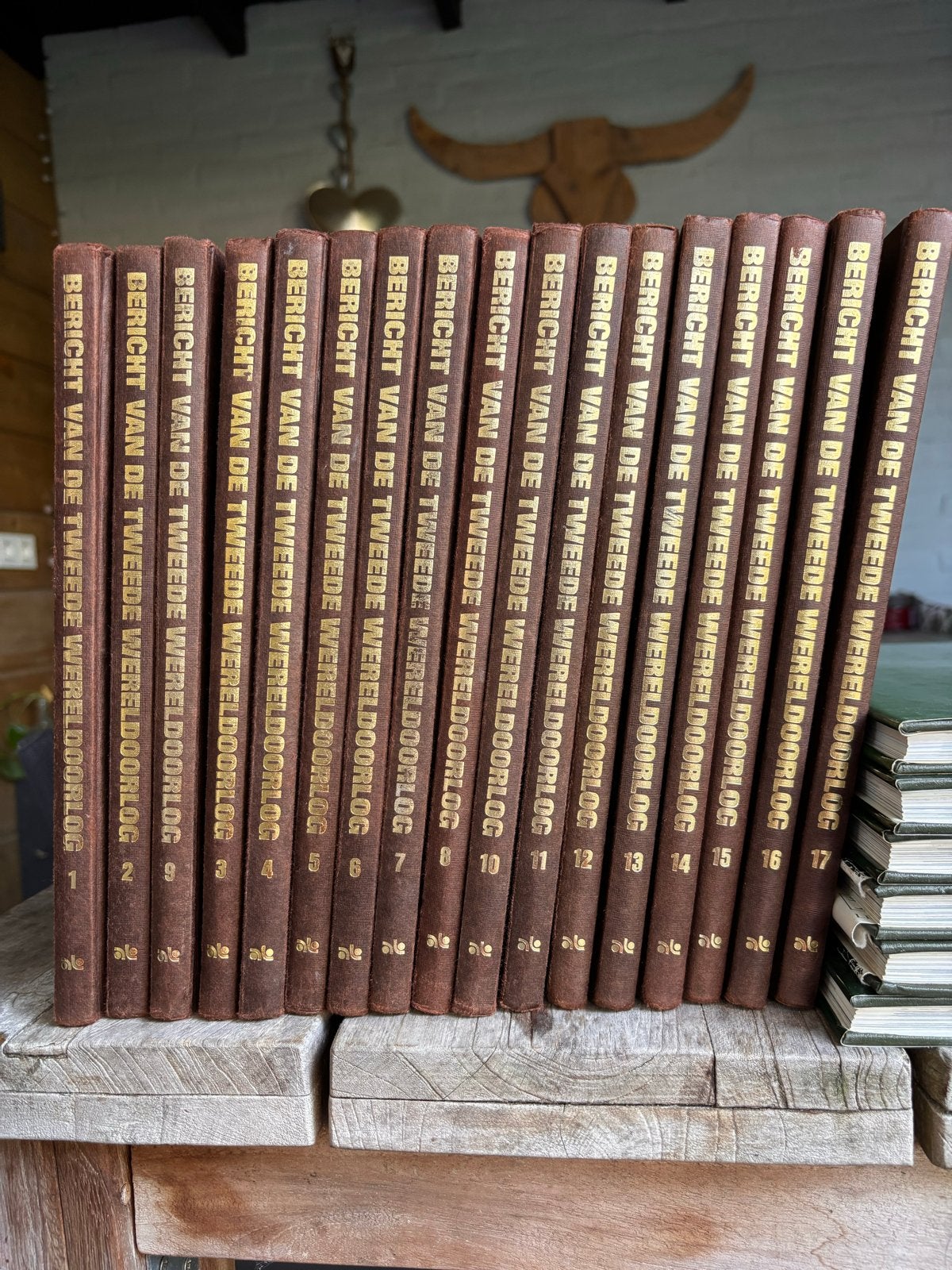 Bericht van de Tweede Wereldoorlog - 17-delige complete set, Boeken, Oorlog en Militair, Ophalen, Tweede Wereldoorlog, Gelezen