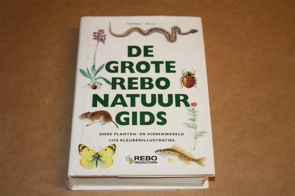 De grote Rebo natuurgids. 1350 kleurenillustraties., Boeken, Ophalen of Verzenden, Gelezen