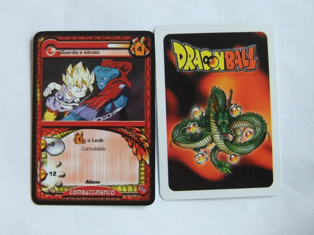 Dragon Ball Z TCG Kaart - Guardia e Intruso (Italiaans), Verzenden, Zo goed als nieuw, Losse kaart