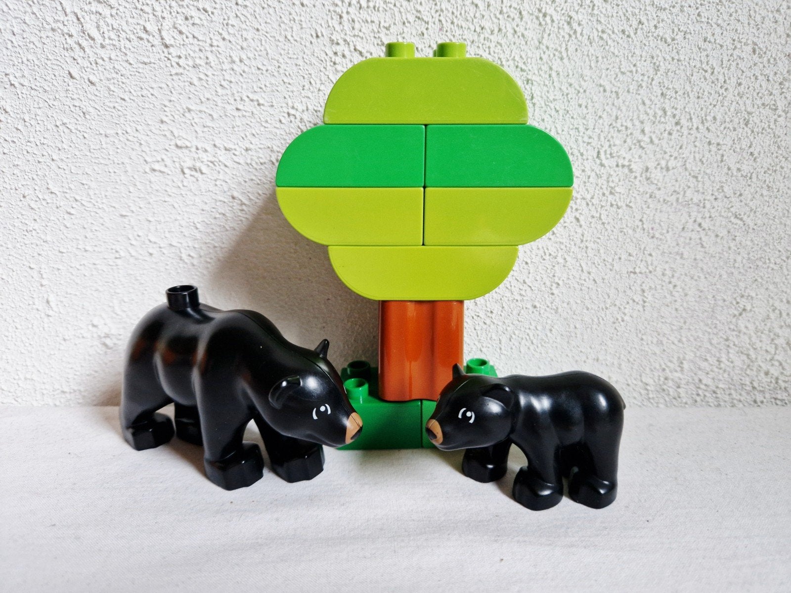 Duplo bosdieren dierentuin dieren zwarte beer, Ophalen of Verzenden, Gebruikt, Duplo