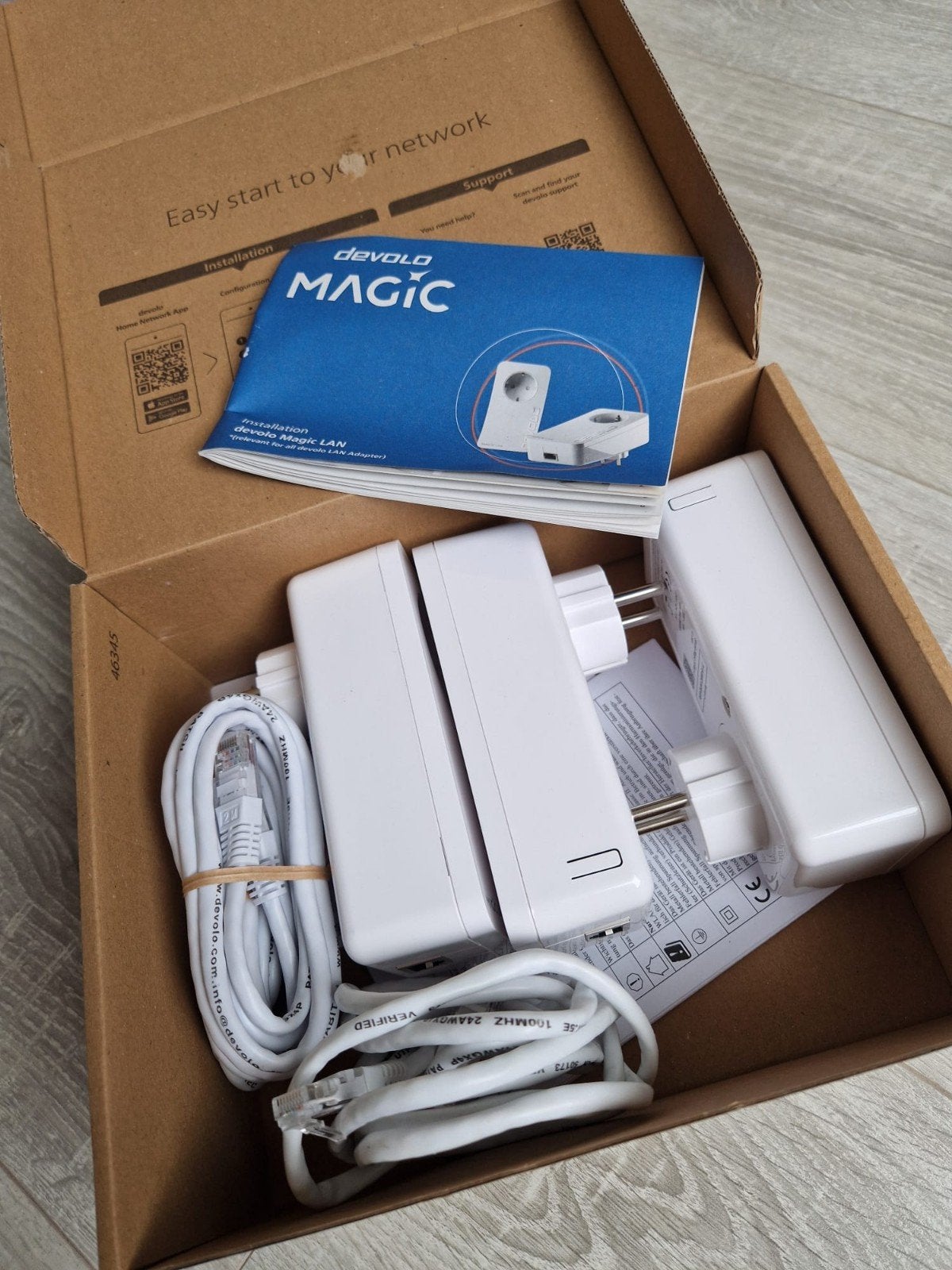 Devolo Magic LAN Powerline Adapters (3 stuks), Computers en Software, Routers en Modems, Ophalen of Verzenden, Zo goed als nieuw