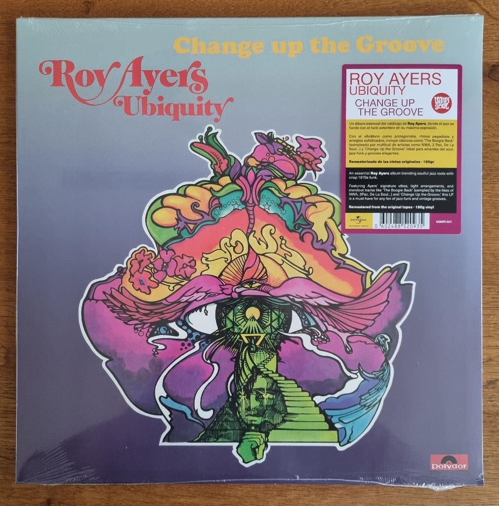 Roy Ayers Ubiquity - Change Up the Groove (LP - reissue), 1960 tot 1980, Geseald, Ophalen of Verzenden, 12 inch