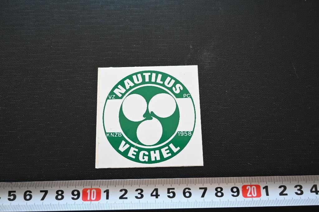 sticker zwemmen waterpolo KNZB nautilus veghel, Ophalen, Zo goed als nieuw