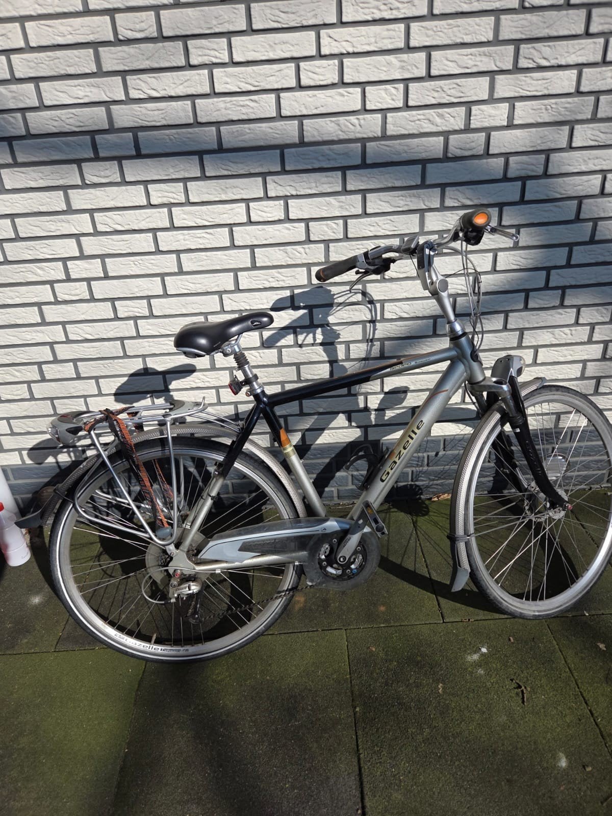 Gazelle Special Medeo Design herenfiets € 75,-, Fietsen en Brommers, Ophalen, Gebruikt, Versnellingen, Schijfrem