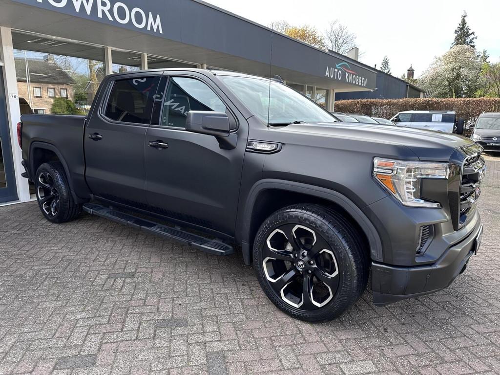 Gmc Sierra 3.0 Duramax Led, Leer, Climat, Camera, Trekhaak,, Auto's, Automaat, Zwart, Leder, Bedrijf