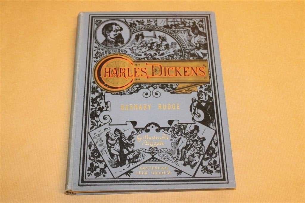 Barnaby Rudge — Dickens, 1880 Rijk Geïllustreerd, Antiek en Kunst, Ophalen of Verzenden