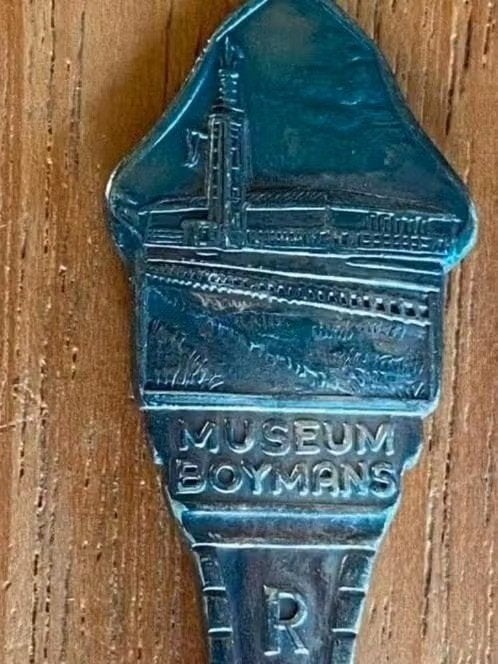 Lepeltje : museum Boymans Rotterdam, Ophalen of Verzenden