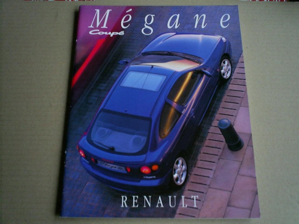 Renault Megane Coupe o.a. F-1 [ 2 / 1996 en of 8 / 1996 ], Ophalen of Verzenden, Zo goed als nieuw, Renault