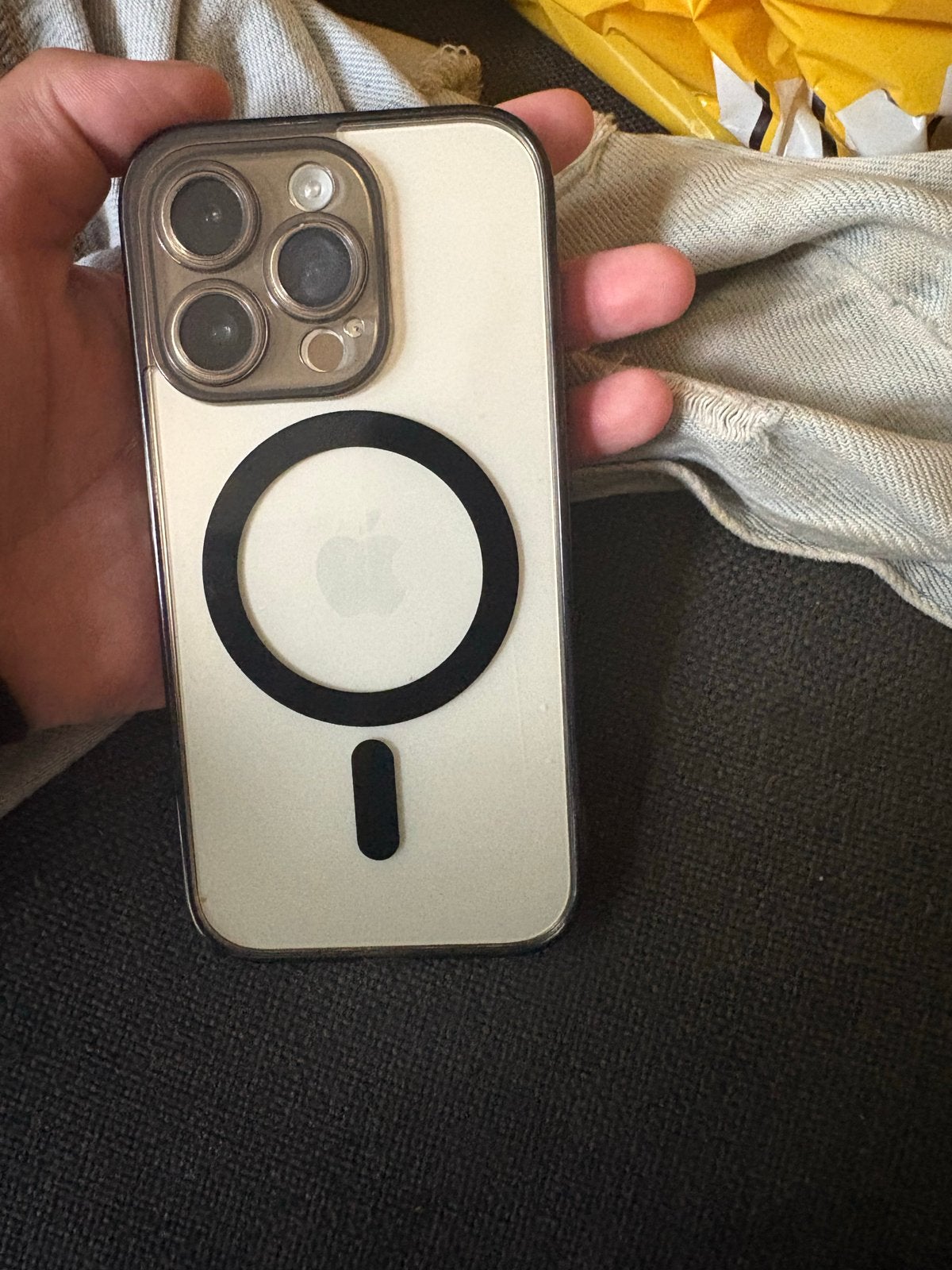 iPhone 14 Pro - 100% batterij, incl. kabel en hoesje, Ophalen, IPhone 14 Pro, Zo goed als nieuw, Zonder simlock
