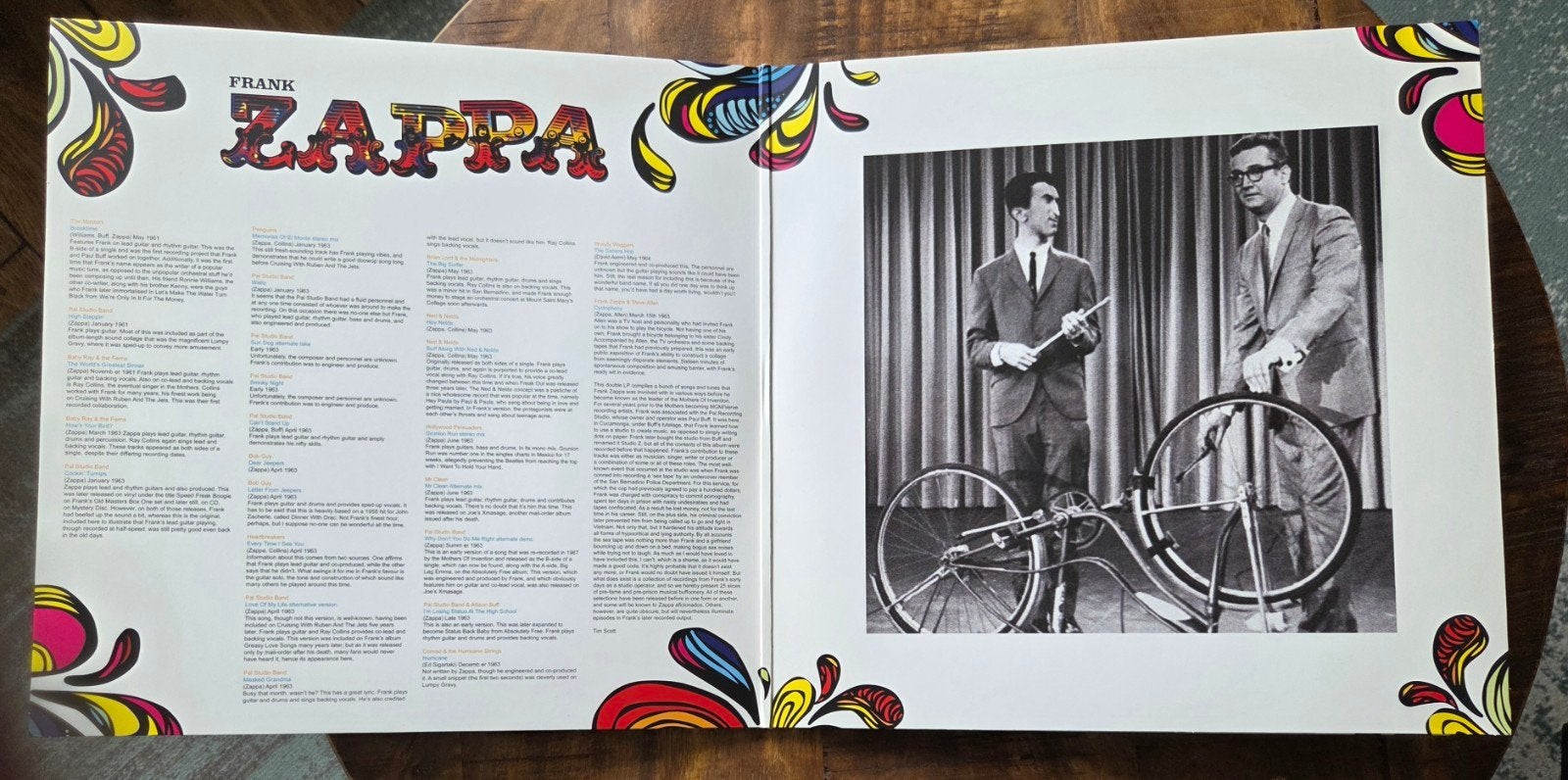 Foto 3 van Frank Zappa "Masked Turnip Cyclophony"