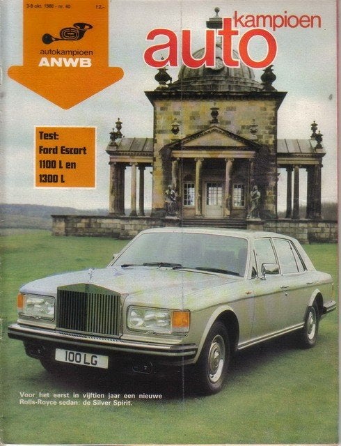 Autokampioen 40 1980 : Ford Escort 1.1 en 1.3 L - Honda, Ophalen of Verzenden, Gelezen, Algemeen