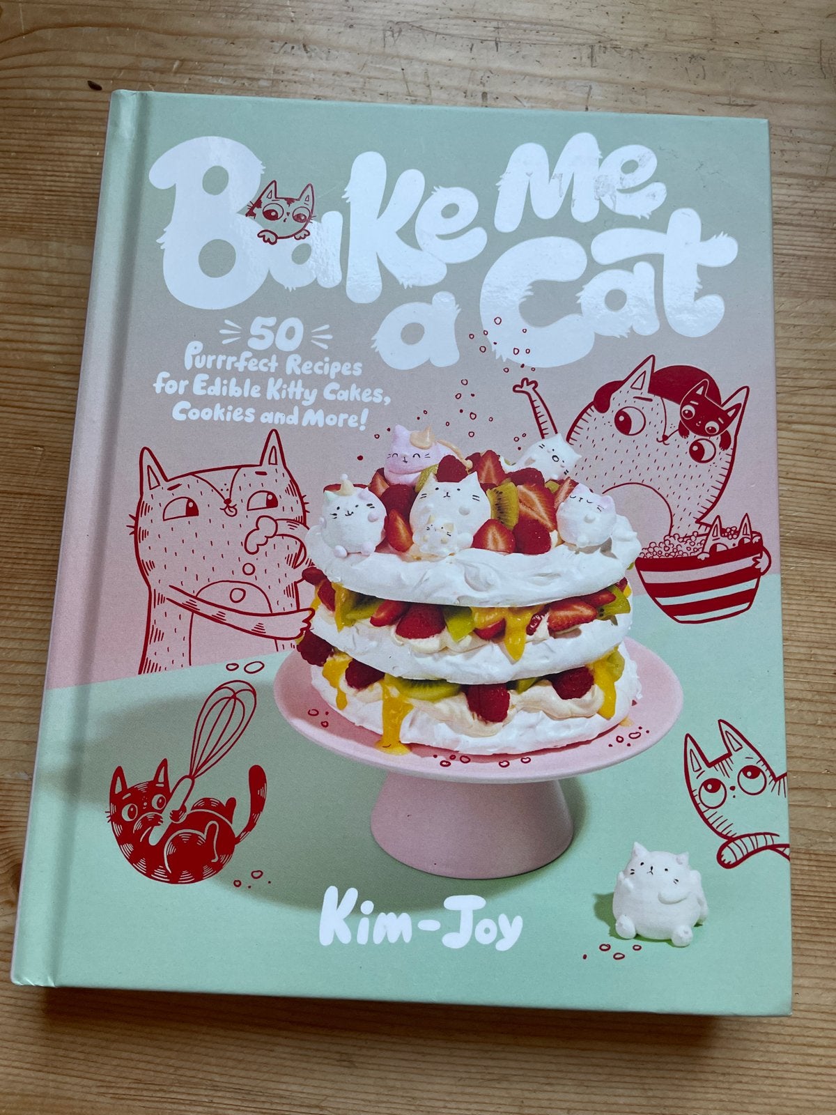 Bake Me a Cat - Bakboek met katten thema, Boeken, Ophalen of Verzenden, Zo goed als nieuw, Taart, Gebak en Desserts