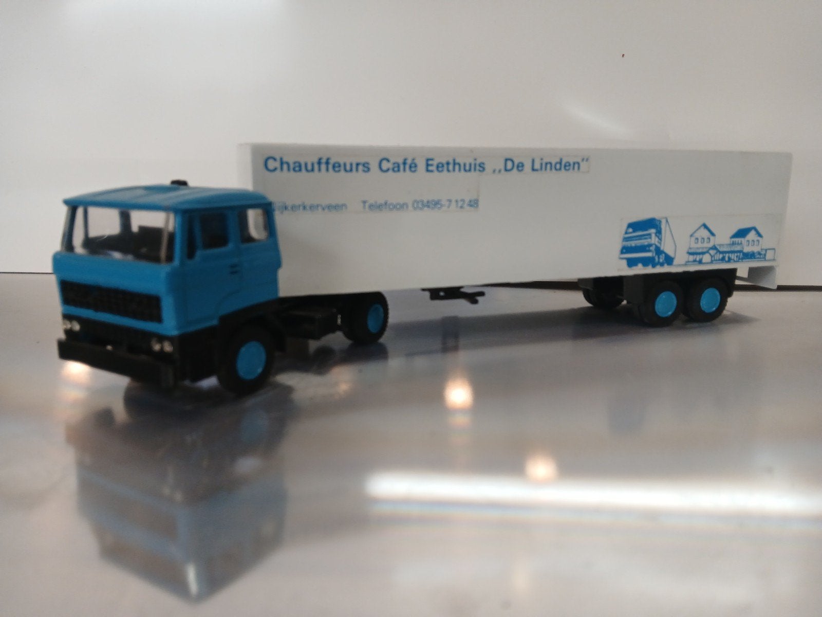 Lion Car, DAF 2800 "DE LINDEN", Ophalen of Verzenden, Gebruikt, Bus of Vrachtwagen, Lion Toys