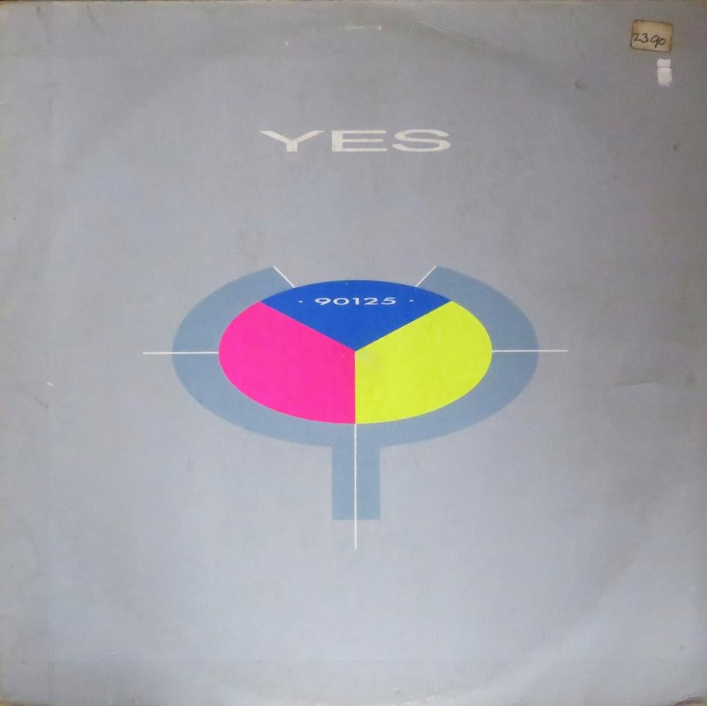 YES - 90125 @1983, Inclusief binnenhoes, Ophalen of Verzenden, Gebruikt, 12 inch