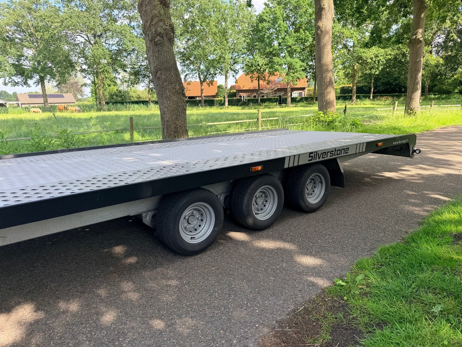 Silverstone Konag autotransporter 3500 kg 2024, Ophalen, Gebruikt