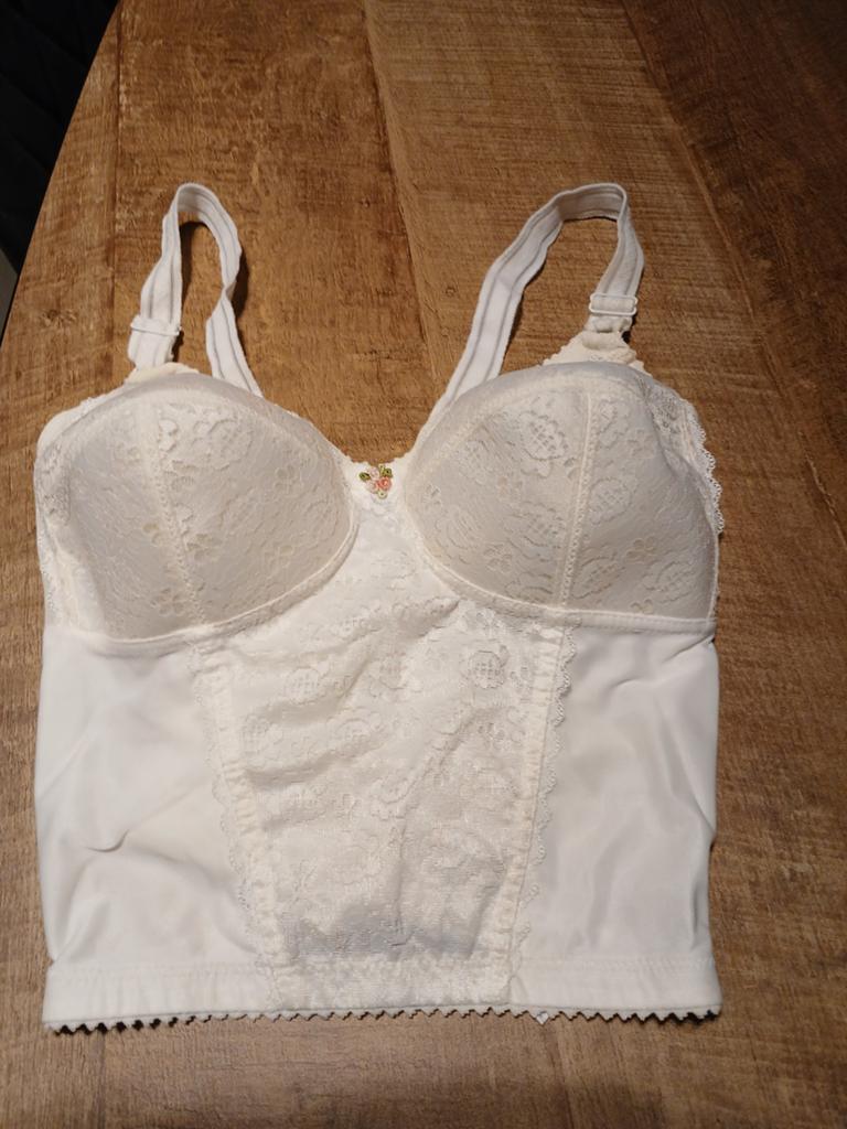 Lovable nieuw wit/crème corset cup 80C, Lovable, Ophalen of Verzenden, Wit, Body of Korset