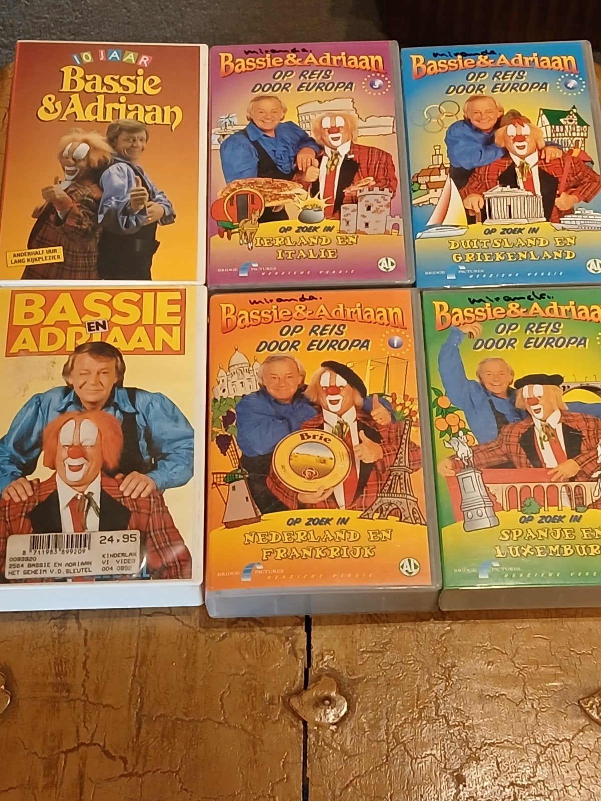 Bassie & Adriaan VHS collectie -, Gebruikt, Alle leeftijden, Tv-serie, Familie