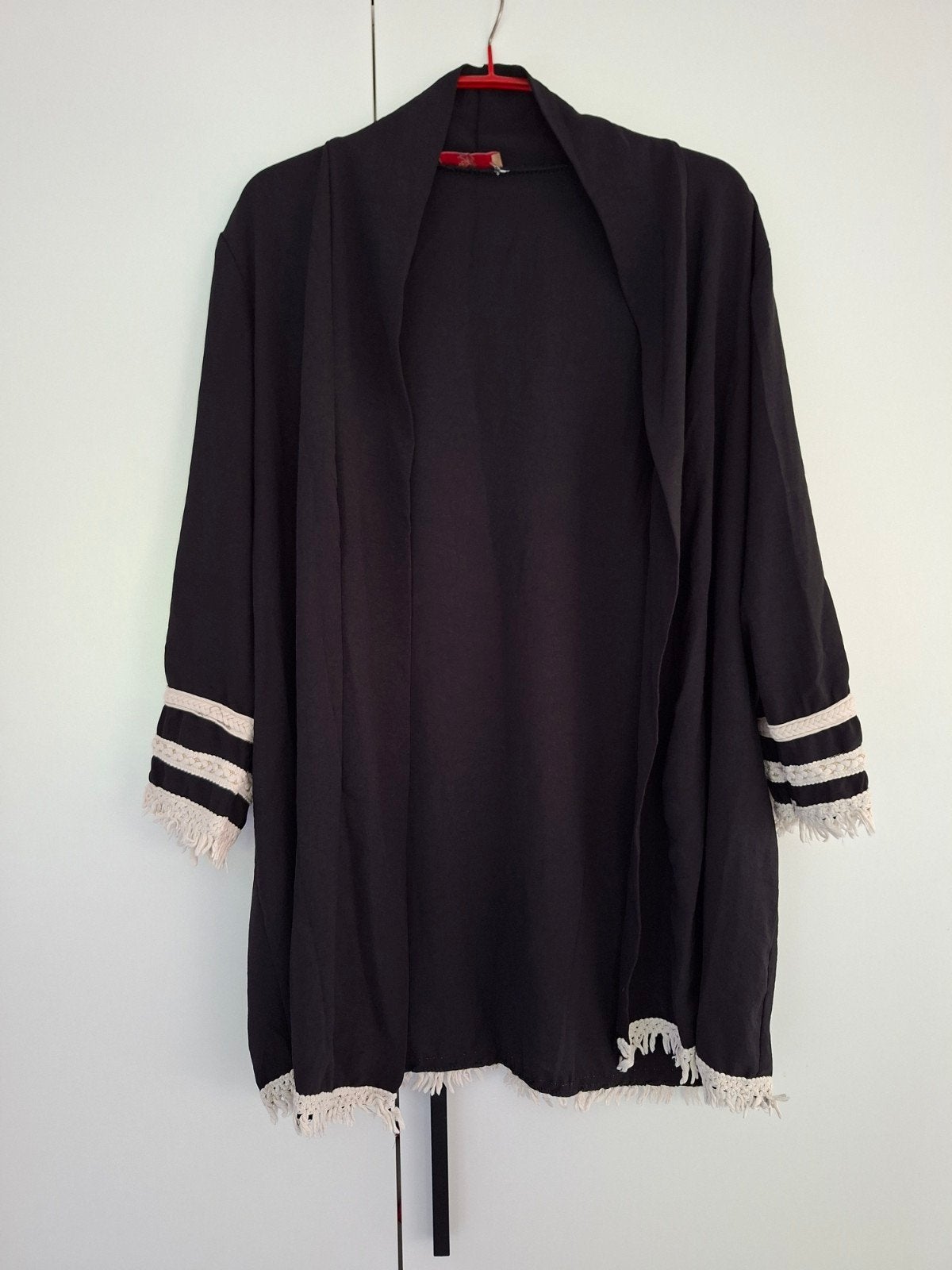 Zwart Ibiza vest 42-48, Kleding | Dames, Ophalen of Verzenden, Zo goed als nieuw, Maat 46/48 (XL) of groter, Zwart