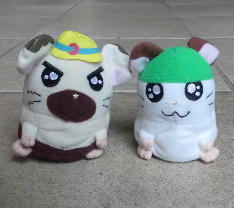 McDonald's Happy Meal hamsters 2003 Hamtaro serie, Ophalen of Verzenden, Gebruikt