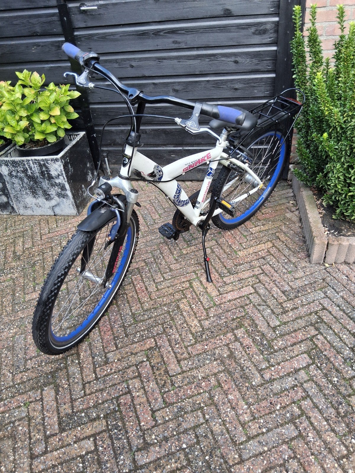 Batavus Snake 24 inch kinderfiets 3 versnellingen, Ophalen, Gebruikt, Velgrem, Versnellingen