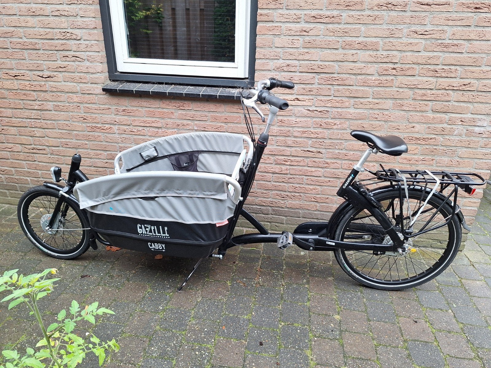 Gazelle Cabby bakfiets goede staat!, Ophalen, Gebruikt, 3 kinderen, Gazelle