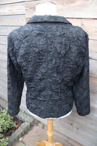 Jasje zwart ML Collections mt L Vaste prijs, Kleding | Dames, Zwart, Maat 42/44 (L), Ophalen of Verzenden, Zo goed als nieuw