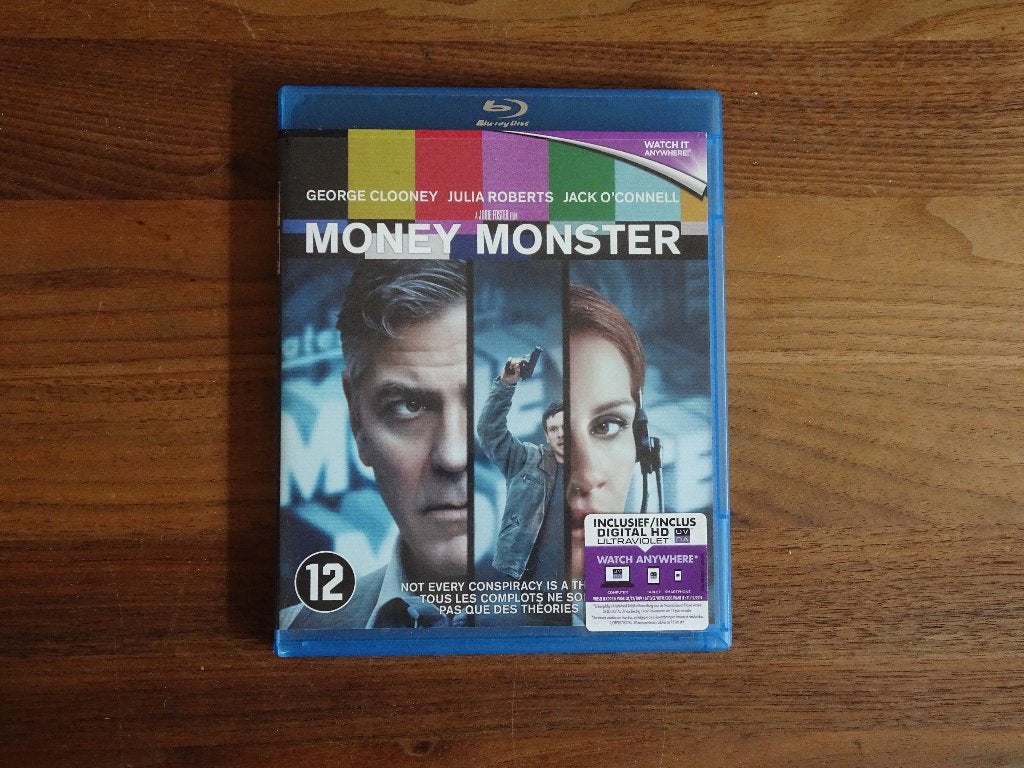 Money Monster Blu Ray, Gebruikt, Film, Drama, Ophalen of Verzenden
