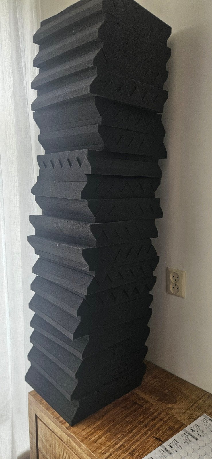 36 Akoestische Panelen - 5cm dik, Ophalen, Nieuw