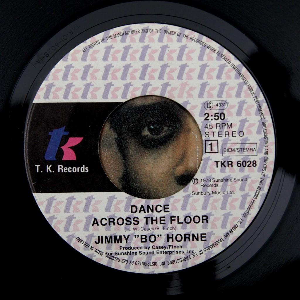DANCE ACROSS THE FLOOR Jimmy Bo Horne FUNK SOUL HIT 1978, Verzenden, Zo goed als nieuw, Pop