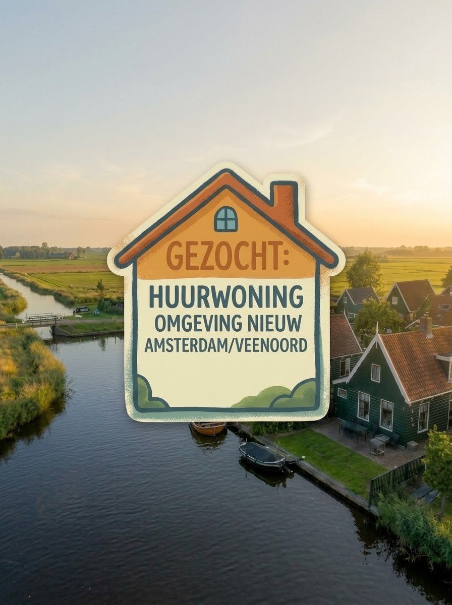 huur woning, Ophalen of Verzenden