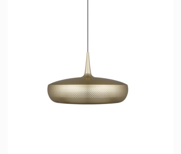 UMAGE Clava Dine Hanglamp - Brushed Brass, Nieuw, Metaal, Deense style, E27 (groot)