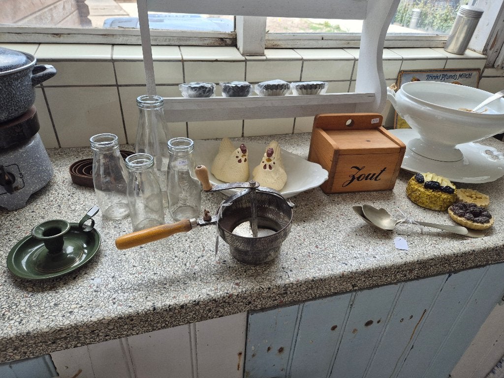 Brocante keukengerei, Antiek en Kunst, Ophalen of Verzenden