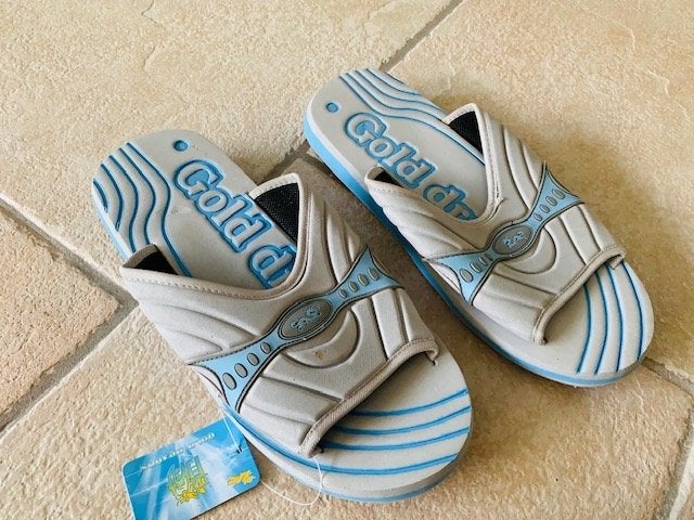 Heren slippers grijs maat 45 nieuw, Ophalen of Verzenden, Nieuw, Overige kleuren