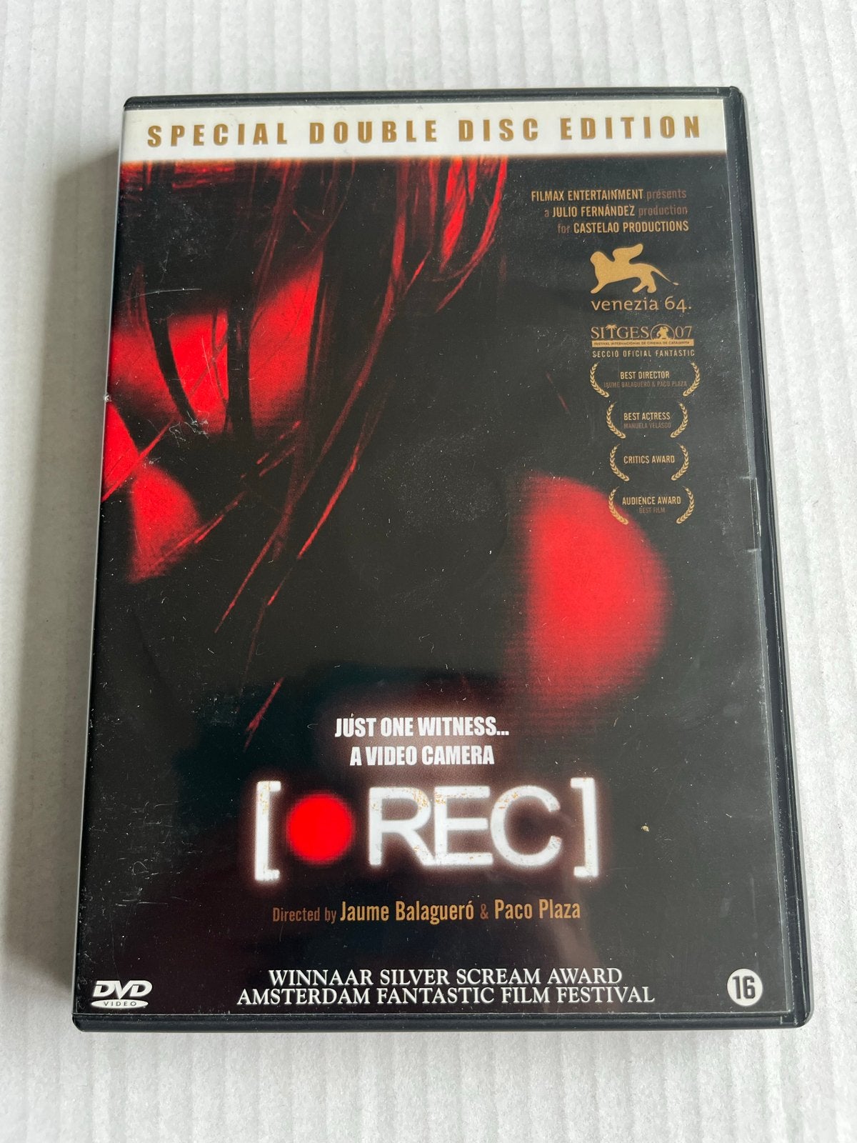 REC - Special Double Disc Edition DVD, Cd's en Dvd's, Vanaf 16 jaar, Nederlands, Spaans, Ophalen of Verzenden