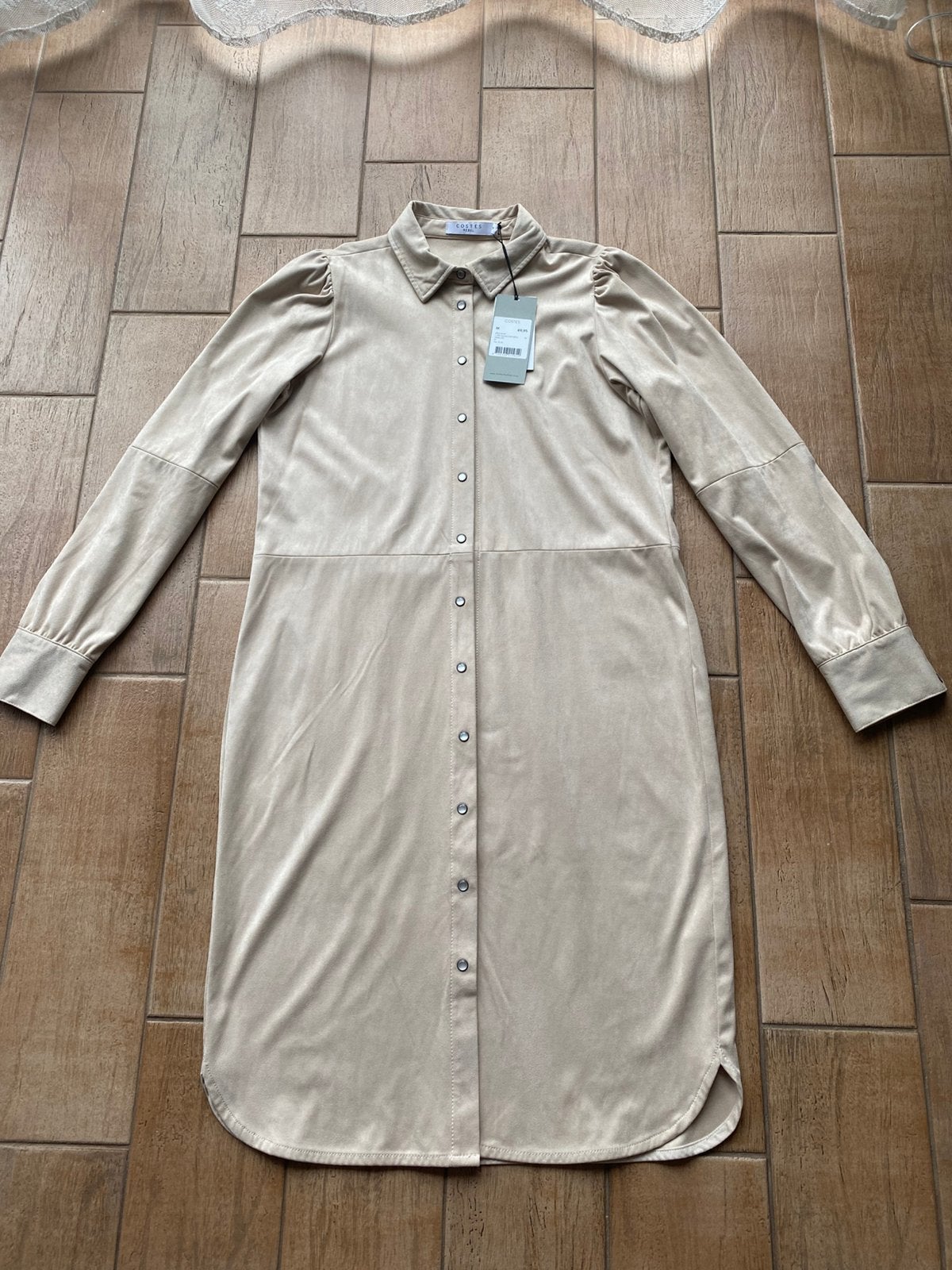 jurk Costes, Maat 38/40 (M), Verzenden, Beige, Nieuw
