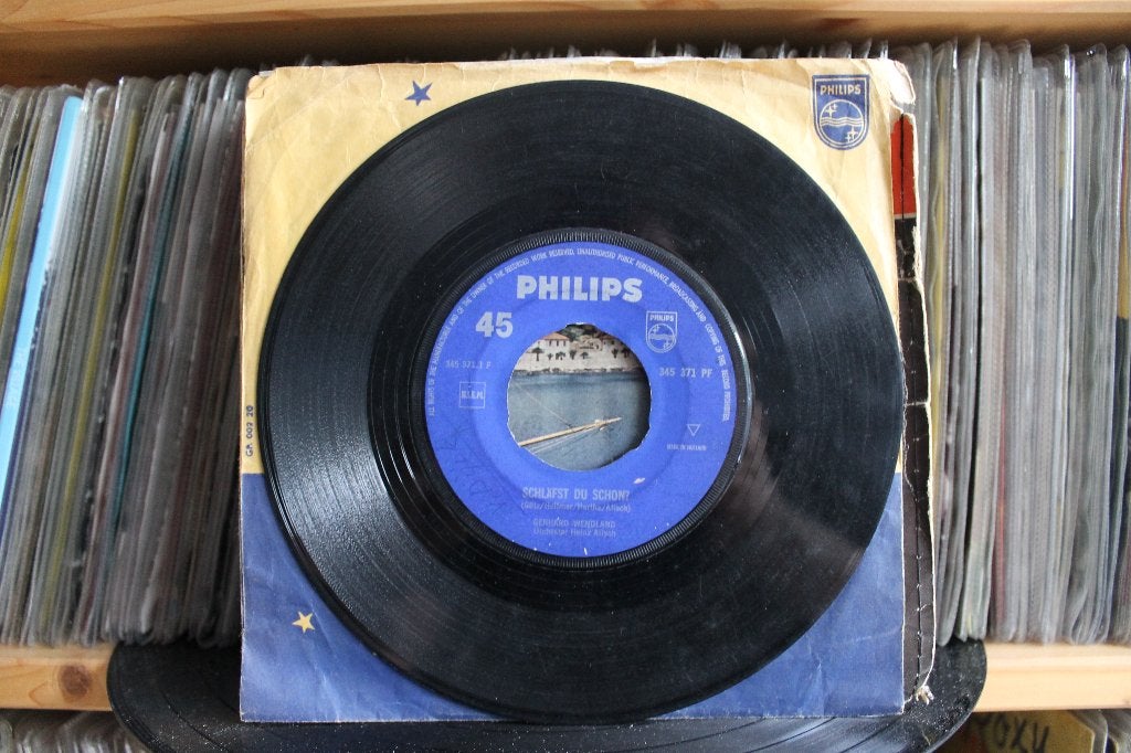 7" Single Gerhard Wendland - Schläfst Du Schön / Schau Mir N, Gebruikt, 7 inch, Ophalen of Verzenden, Pop