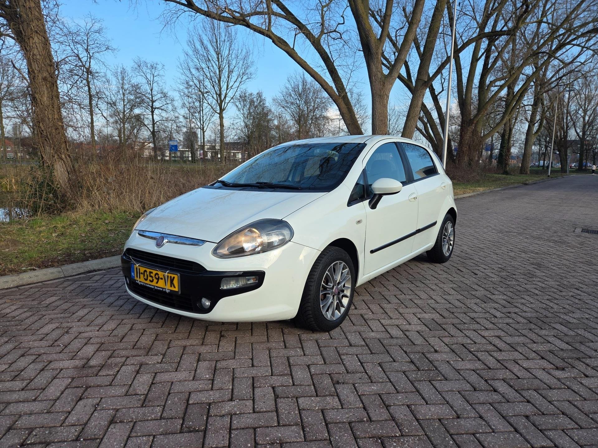 Fiat Punto Evo 1.2 Pop, Auto's, Fiat, Voorwielaandrijving, Stof, 1242 cc, 4 cilinders