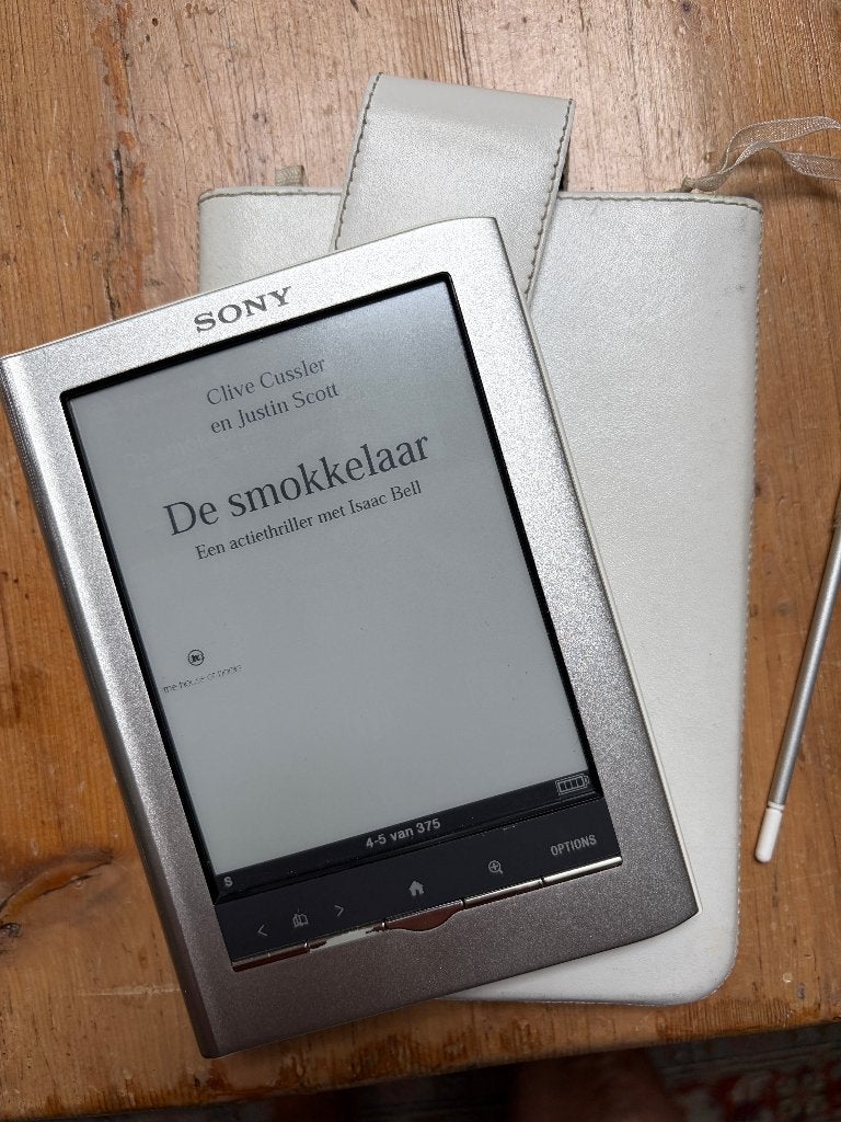 Sony PRS 350 ereader, Computers en Software, E-readers, Zo goed als nieuw, 6 inch of minder, 4 GB of minder, Touchscreen, Ophalen of Verzenden