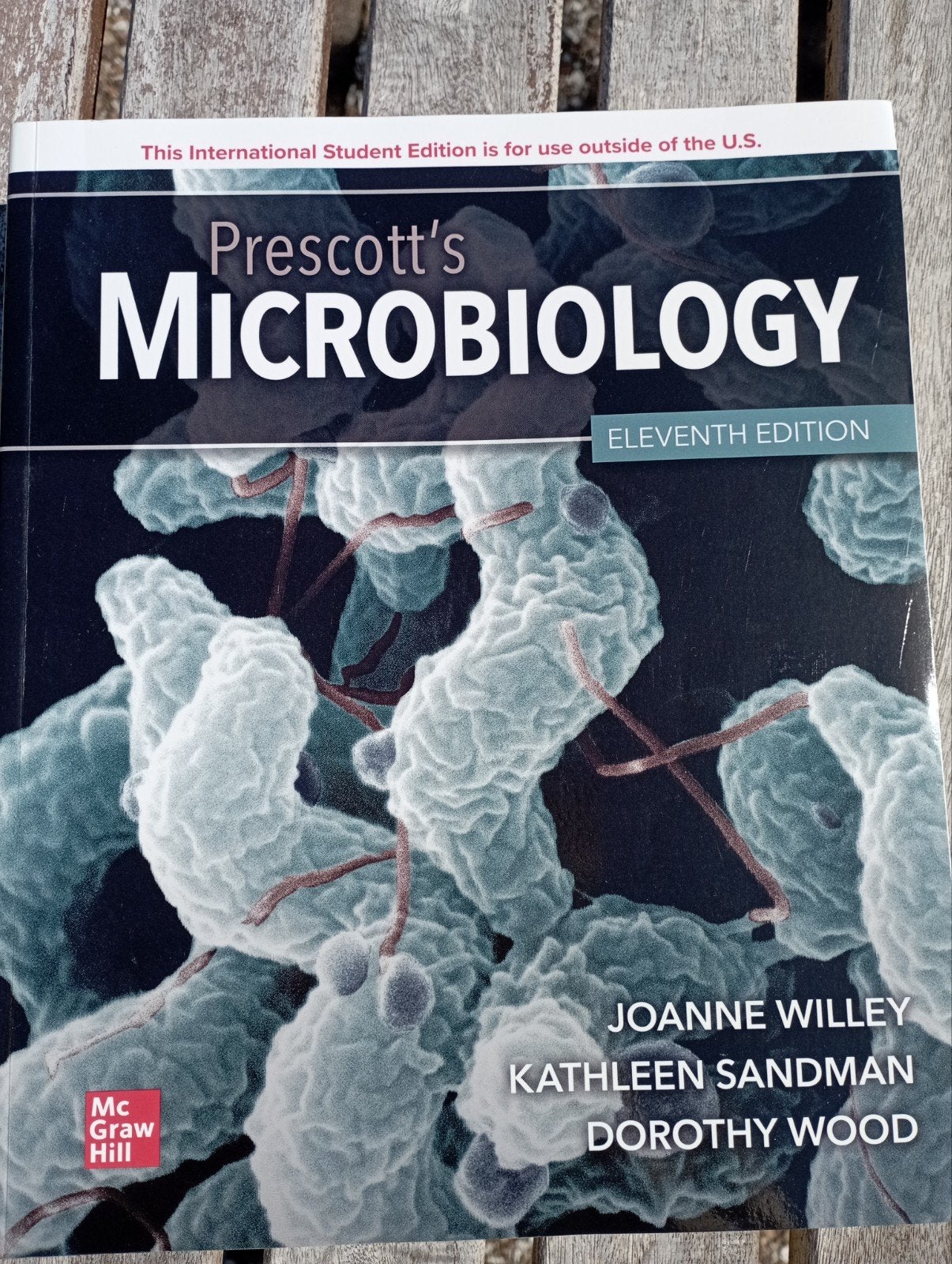 Prescott's Microbiology - Elfde Editie, Joanne Willey, Kathleen Sandman, Dorothy Wood, Zo goed als nieuw, Beta, HBO