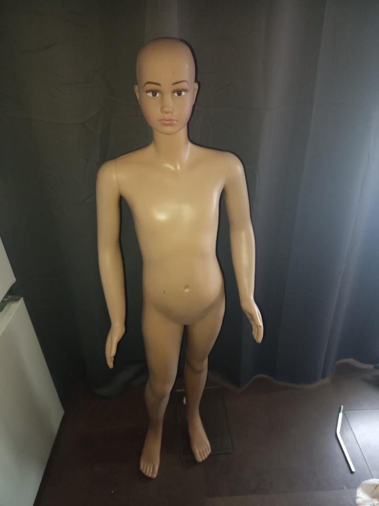 Etalagepop kind maat 128/134 met hoofd, Kinderen en Baby's, Ophalen