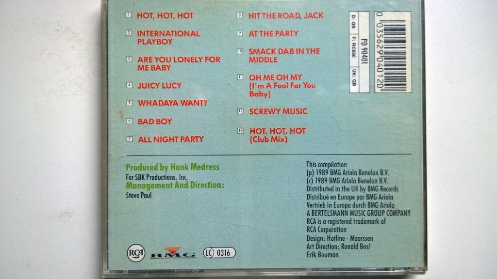 Buster Poindexter - Hot Hot Hot, Ophalen of Verzenden, Zo goed als nieuw, Pop, Album