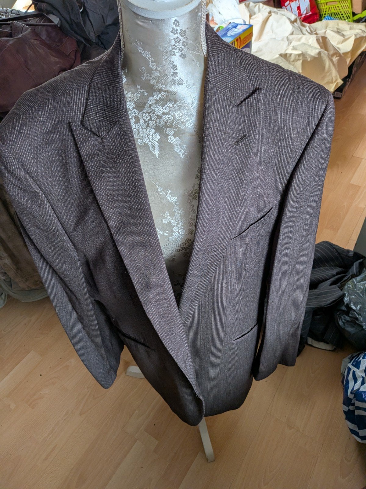 WE Heren colbert - Bruin - Maat 56 (XL), Kleding | Heren, Kostuums en Colberts, Maat 56/58 (XL), Ophalen of Verzenden, Zo goed als nieuw