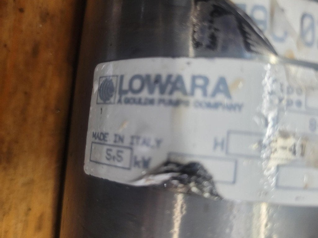waterpomp lowara, Ophalen, Gebruikt, Elektrisch, Bronpomp