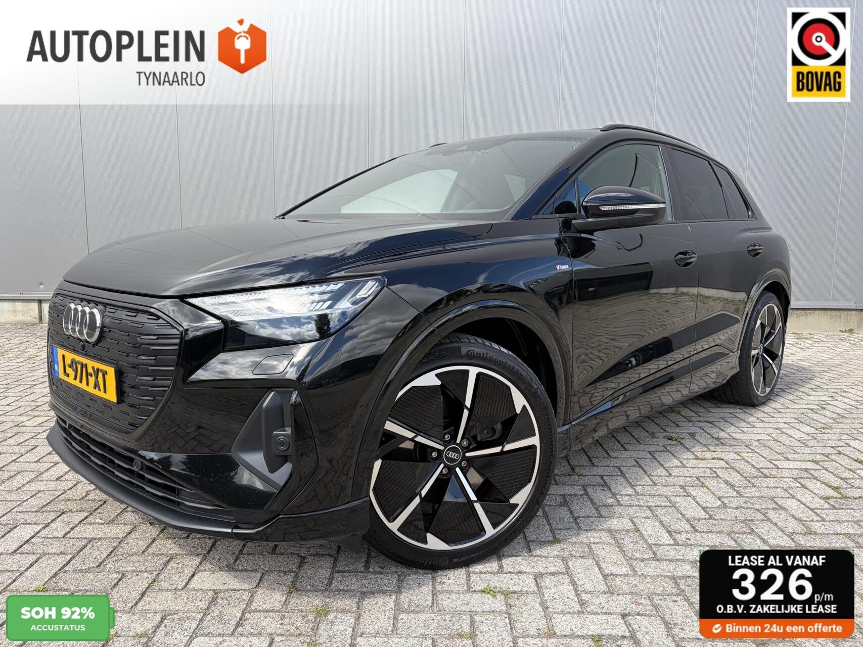 Audi Q4 e-tron 40 Launch edition S Competition 77 kWh Dealer, Automaat, Automatische klimaatregeling, Achterwielaandrijving, Gebruikt