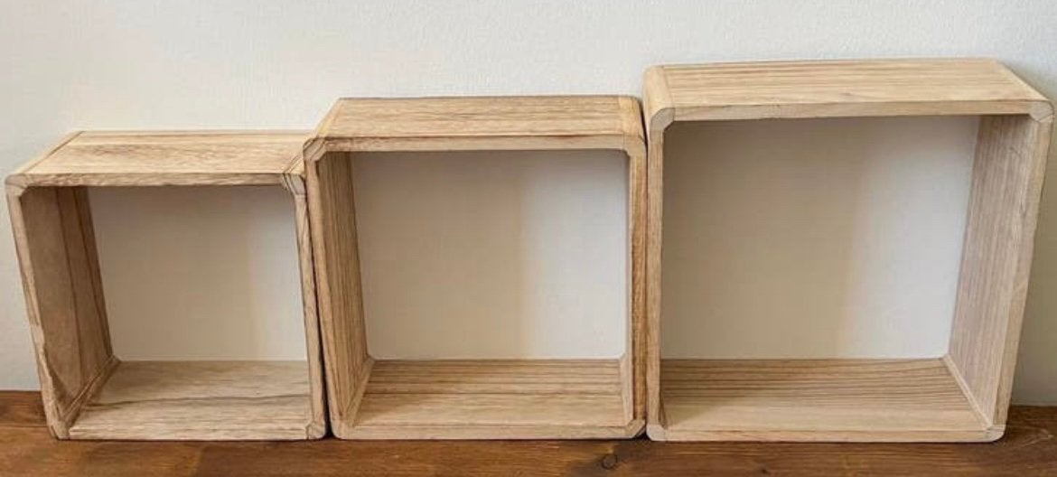 Wandplanken / kubussen, Ophalen of Verzenden, Zo goed als nieuw