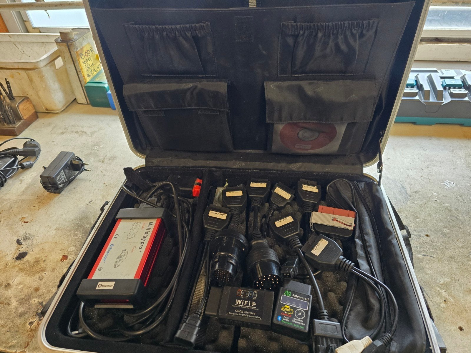 Auto & Truck Diagnose Tool Set met OBD2 en Verloop stekkers., Ophalen of Verzenden