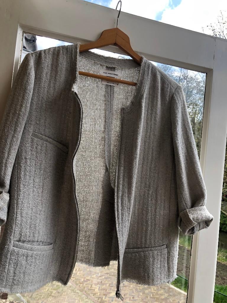 Isabel Marant Etoile lichtblauw/grijs jasje Fr mt 38, Kleding | Dames, Overige kleuren, Verzenden, Jasje, Maat 36 (S)