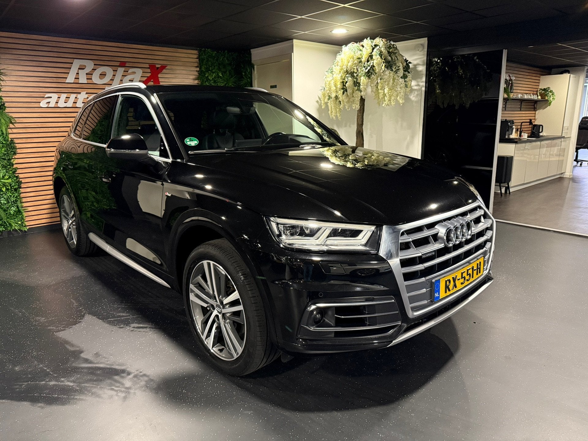 Audi Q5 2.0 TDI quattro Design Pro Line Plus S-LINE - PANO -, Auto's, Automaat, Automatische klimaatregeling, Gebruikt, Q5