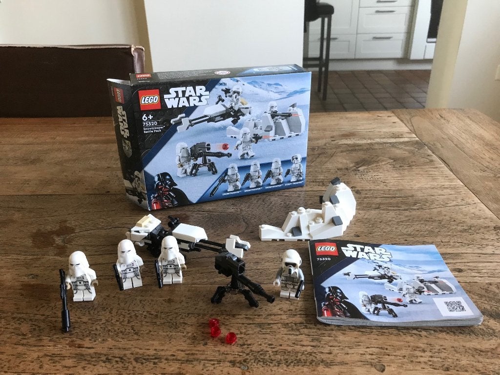 Lego Star Wars 75320 Snowtrooper Battle Pack, Inclusief instructies, Star Wars, Lego, Ophalen of Verzenden